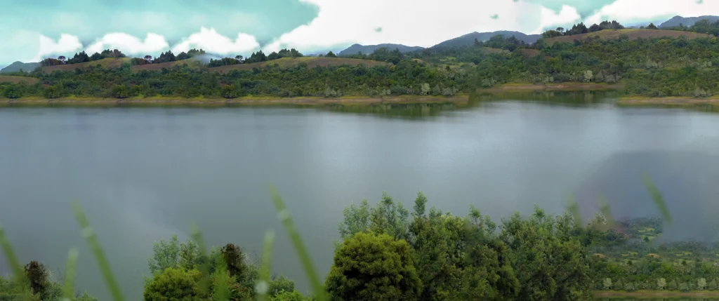 donde pescar cerca a Bogotá | Represa del Sisga
